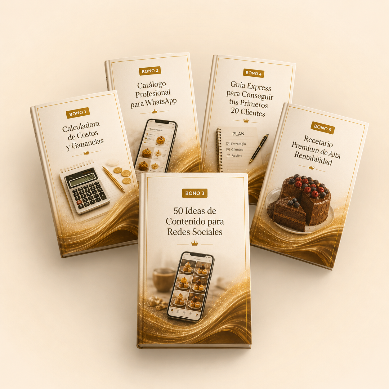 Colección premium de 5 bonos exclusivos